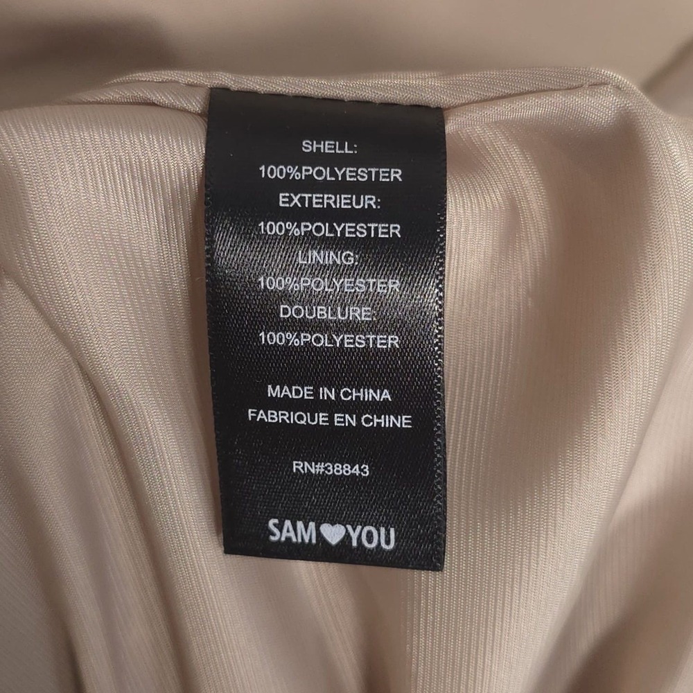 Sam Edelman‎ NEW Trench Coat Women's MEDIUM Double Breasted M11380 INO BIRCH - Picture 10 of 11